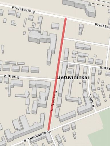 S. Neries Street