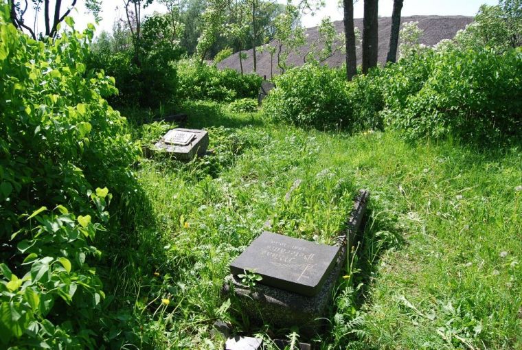 The old cemetery of Žardė village