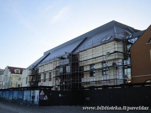 Teatro g. 2, 2013 m. (Iš Žvejų g. pusės)