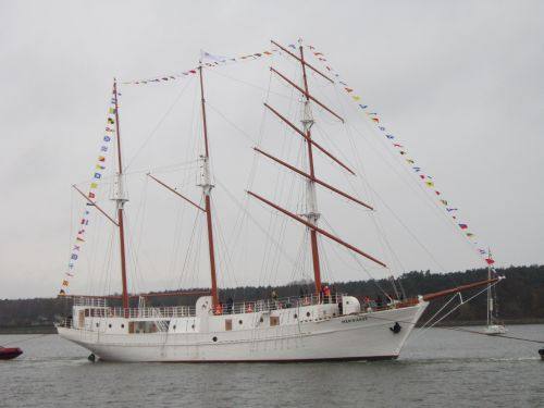 Barkentine „Meridianas“, 2013.
