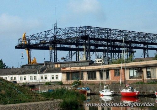 Complex of the structures of the Paul Lindenau dockyard (4 Pilies St.) 2002.