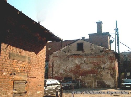Complex of the buildings of the distillery-brewery plant (38 H. Manto St., 25 Sauliu St.) 2002.