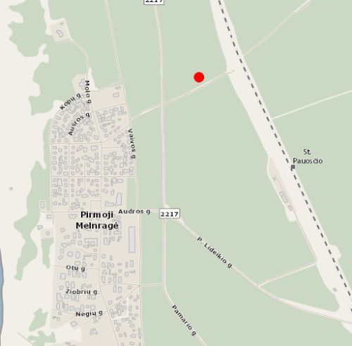 The 1st Old Cemetery of the Village of Melnrage